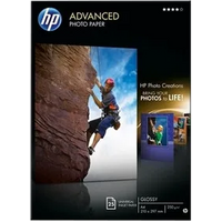 Koop HP Advanced Glossy Fotopapier 25 vel (A4) - 0882780349551