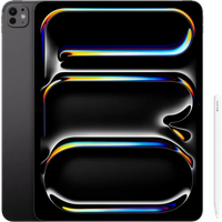 Koop Apple iPad Pro (2024) Nano 13 inch 1 TB Wifi + 5G Zwart + Apple Pencil Pro - 6151115036027