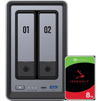 Koop UGREEN NASync DXP2800 + Seagate Ironwolf 8TB - 6151123881824