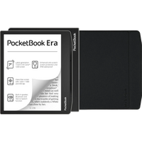 Koop PocketBook Era 16GB Zilver + Flip Book Case Zwart - 6095606232256