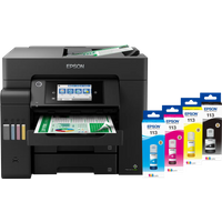 Koop Epson EcoTank ET-5805 + 1 set extra inkt - 6151122143114