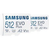 Koop Samsung Micro SDXC EVO Plus 512 GB Duo Pack - 6151123095009