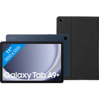Koop Samsung Galaxy Tab A9 Plus 11 inch 6GB/128GB Wifi Blauw + Book Case Zwart - 6151125317314