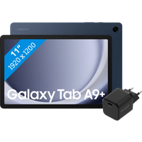 Koop Samsung Galaxy Tab A9 Plus 11 inch 8GB/256GB Wifi Blauw + BlueBuilt Oplader - 6151125428485