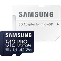 Koop Samsung MicroSDXC PRO Ultimate 512 GB 130MB/s - 8806094957228