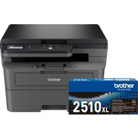 Koop Brother DCP-L2627DWE + 1 extra zwarte XL toner - 6151119038096