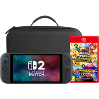 Koop Nintendo Switch 2 + Super Mario Party Jamboree + BlueBuilt Travelcase - 6151124434470