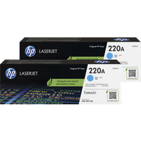 Koop HP 220A LaserJet Toner Cyaan (2 stuks) - 6151126374392