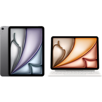 Koop Apple iPad Air (2025) 13 inch 128GB Wifi Space Gray + Apple Magic Keyboard QWERTY Wit - 6151121997985