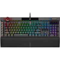 Koop Corsair K100 RGB OPX Optisch-Mechanisch Gaming Toetsenbord - 840006621942
