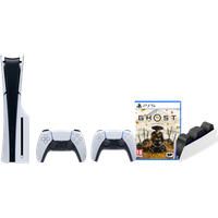 Koop PlayStation 5 Slim Disc Edition + Ghost of Yotei + Extra Controller Wit + Oplaadstation - 6151126654661