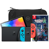 Koop Nintendo Switch OLED Blauw/Rood + Pokémon Legends: Z-A + BlueBuilt Beschermhoes - 6151126730792