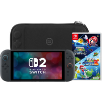 Koop Nintendo Switch 2 + Super Mario Galaxy 1+2 + BlueBuilt Beschermhoes - 6151128097039