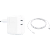 Koop Apple 35W Power Adapter Met 2 Usb C Poorten + Apple usb C Oplaadkabel (2m) - 6095656222207