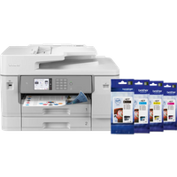 Koop Brother MFCJ6955DW + 1 set extra cartridges - 6151116136191