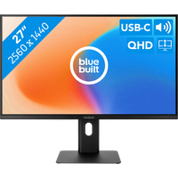Koop BlueBuilt 27 inch Quad HD Monitor met USB C - 8720627630474