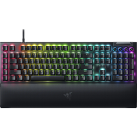 Koop Razer BlackWidow V4 Mechanisch Gaming Toetsenbord Green Switch Qwerty - 8887910072356