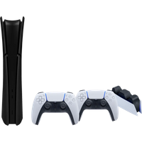 Koop PS5 Slim Digital Edition + Covers Zwart + Extra Controller Wit + Oplaadstation - 6151122046071
