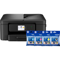 Koop Brother DCP-J1460DW + 1 set extra cartridges - 6151126133197