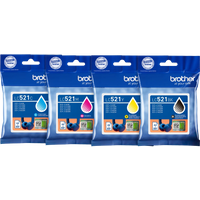 Koop Brother LC-521 Cartridge Combo Pack - 6151126135153