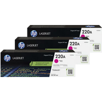 Koop HP 220A LaserJet Toner Magenta (3 stuks) - 6151126374354