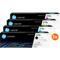 Koop HP 219A LaserJet Toner Combo Pack (3 stuks) - 6151126423427