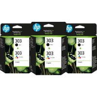 Koop HP 303 4-Kleuren Pack (3 stuks) - 6151126787758