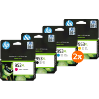 Koop HP 953XL Cartridges 4-Kleuren pack (2 stuks) - 6151126831840