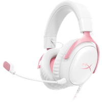 Koop HyperX Cloud III Wired Gaming Headset - Wit/Roze (PC