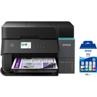 Koop Epson EcoTank ET-3950 + 1 set extra inktflesjes - 6151128398396