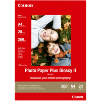 Koop Canon PP-201 Glossy Plus Fotopapier 20 Vellen A4 - 4960999537269
