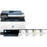 Koop HP Color LaserJet 3302fdw + 1 set extra XL toners - 6151120189176