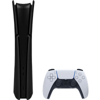 Koop PlayStation 5 Slim Digital Edition + Covers Zwart - 6151122031053