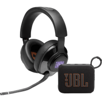 Koop JBL Quantum 400 Zwart + JBL Go 4 Zwart - 6151122210250