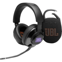 Koop JBL Quantum 400 Zwart + JBL Clip 5 Zwart - 6151122359393