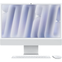Koop Apple iMac 24 inch M4 (10 core CPU/10 core GPU) 16GB/512GB met nano display Zilver QWERTY - 4068675480042