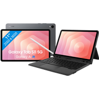 Koop Samsung Galaxy Tab S11 11 inch 512GB Wifi Grijs + BlueBuilt Toetsenbord Hoes QWERTY - 6151133274241