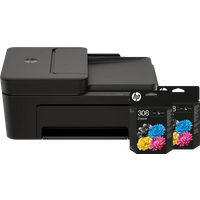 Koop HP DeskJet 4320 All-in-One + 2 zwarte + 2 kleuren cartridges - 6151130853845