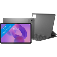 Koop Lenovo Idea Tab 11 inch 256GB Wifi Grijs met Stylus + Toetsenbord Hoes QWERTY - 6151133820844
