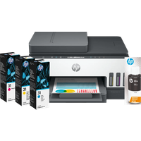 Koop HP Smart Tank 7307 + extra 1 set extra inktflesjes - 6151135078076