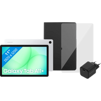 Koop Samsung Galaxy Tab A11 Plus 11 inch 128GB Wifi Zilver + Compleet accessoirepakket - 6151135239248