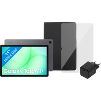 Koop Samsung Galaxy Tab A11 Plus 11 inch 128GB Wifi + 5G Grijs + Compleet accessoirepakket - 6151135273273
