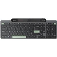 Koop Lenovo 800 Self-Charging Bluetooth Keyboard QWERTY Black - 0195892118138