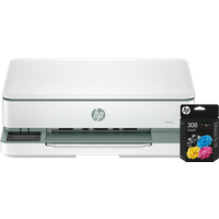 Koop HP ENVY 6130e + 1 set extra cartridges - 6151118383364