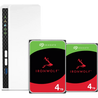 Koop QNAP TS-233 + Seagate Ironwolf 4TB Duo pack - 6151123736742