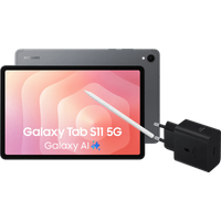 Koop Samsung Galaxy Tab S11 11 inch 256GB Wifi en 5G Grijs + Oplaadpakket - 6151126495455