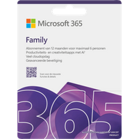Koop Microsoft 365 Family Meertalig Abonnement 1 Jaar - Digitaal -