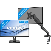 Koop Philips 272B1G/00 + BlueBuilt Monitorarm Gasveer voor 1 Monitor - 6151138770793