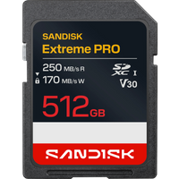 Koop SANDISK Extreme PRO SDXC 512GB 170MB/s - 0619659224318