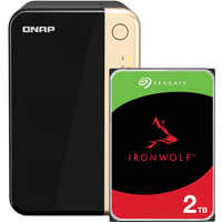Koop QNAP TS-264-8G + Seagate Ironwolf 2TB - 6151151077022